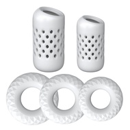 Secret 5-Piece Set Resistance Ring Love 9.9 Ring Set Couple Leather Ring Adult Sex Products