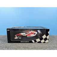 Mini Cut f1 18 2004 Toyota tf104 Pennis showcar Mini Cut F1 1: 18 2004 Toyota Panasonic R Schumahe M