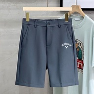 Summer Golf Shorts Men Quick-Drying Breathable Golf Pants Five-Point Pants Anti-Wrinkle Non-Iron Gol