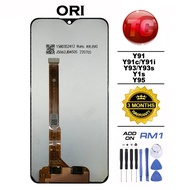 LCD VIVO Y91/ Y91c/ Y91i/ Y93/ Y93s/ Y1s/ Y95/ Y90 Compatible For Original Glass Touch Screen Digiti