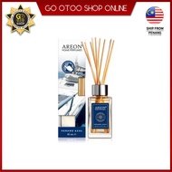 AREON Home Perfume【 VERANO AZUL 】Lux 85ml Reed Diffuser Aromatherapy Fragrance for House & Office Pe