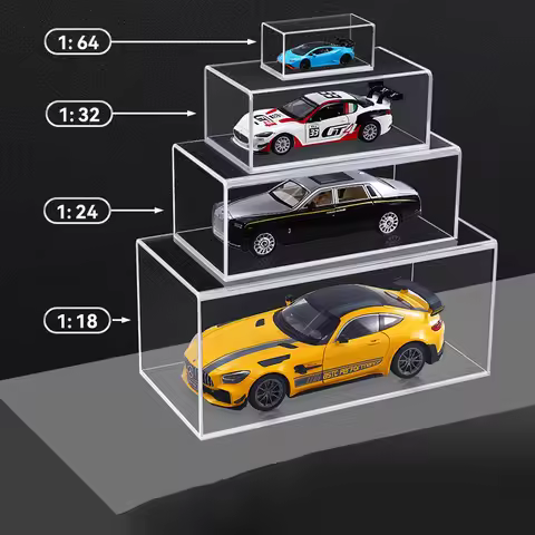 1:18 24 32 64 Acrylic Car Model Collection Display Case Integrated Acrylic Display Box Car Model Dus