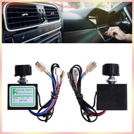 Yoo Electronic Temperature Control Thermostat Temperature Rotary Switch with Sensor for Auto A C Air