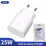Samsung | Samsung 25W Charger PD Type C Adapter EU Super Fast Charge Samsung Galaxy S25 S24 S23 S22