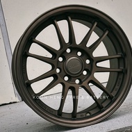 New Car Sport Rim FLOW FORMING 8.5KG RS PERFORMANCE WHEELS RAYS RE30 15x7J 8x100/114.3 ET38 Dark Bro