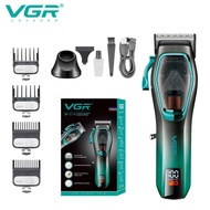 High Speed Hair Salon Electric Base Hair Clipper Head Cross-Border Scissors vgr674 with Oil Push Ele