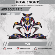 Mio Soul i 115 Decals - ( Gloss Vinyl high grade brand Sticker)
