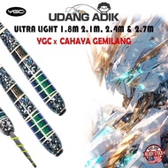YGC Joran Teleskopik 3/7 Ultra Light CAHAYA GEMILANG 1.8m 2.1m 2.4m 2.7m Udang Galah Rod Prawn Panci