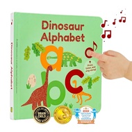 Cali's Books Dinosaur Book | ABC Learning for Toddlers | Sound Books for Toddlers 1-3 and 2-4 | ABC 