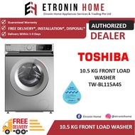 Toshiba 10.5kg Front Load Washing Machine TW-BL115A2S
