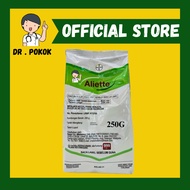 100% ORI 250G Aliette BAYER Fosetyl-Aluminium 80% Racun Kulat / Kanker Batang Durian/ Reput Akar Bat