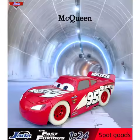 JADA 1/24 Car Racing Da Kun (special edition night body font light up) Alloy model decoration collec