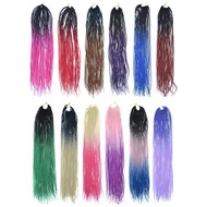 Hand-Knitted Hair Extension Two-Strand Hand-Rubbed Braids Dirty Braids Twisted Braids Spring Bra