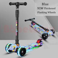 Kids Scooter Foldable Outdoor Adjustable Height Flash Wheel Scooter Boy&Girl For Kids 3 Wheels 儿童滑板车