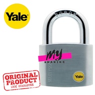 Yale Y120/60/135/1 Silver Series Outdoor Brass / Satin Padlock 60mm