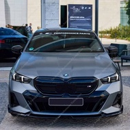 M Performance Style Front Bumper Lip Spoiler Splitter Diffuser For Bmw G60 G61 520d 530e 550e i5 M60