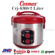 RICE COOKER COSMOS CRJ 6368 RICE COOKER 3in1 Harmond Anti Lengket Anti Gores Kapasitas 2 Liter