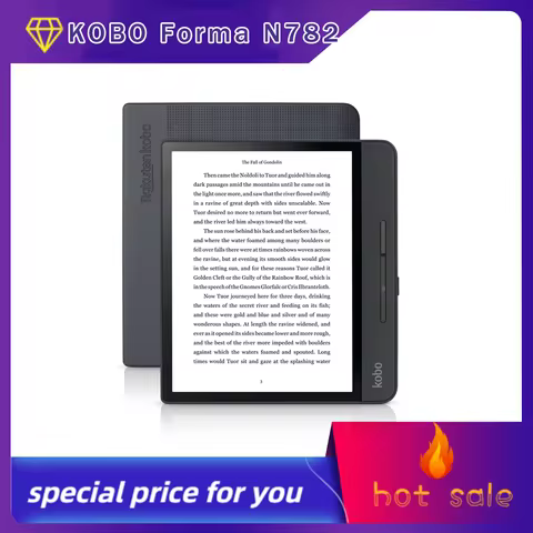 KOBO Forma N782 8-inch E Ink Mobius flexible screen, resolution 1440×1920 (300PPI) ComfortLight PRO 