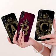 For Samsung Galaxy A90 5G Case SM-A908B New Crown Letters Cover Clear Silicone Soft Slim Phone Case 