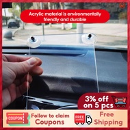 Car Road Tax Sticker Roadtax Holder RFID Holder TNG Tag Holder Acrylic Board Suction Cup Screw Nut Car Accessories