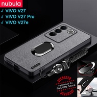 NUBULA For VIVO V27 | V27 Pro | VIVO V27e Casing Bark Texture Leather Feeling hp VIVO v27 v27e Pro C