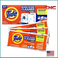 TIDE Washing Machine Cleaner with OXI for Front & Top Load Washing Machine Residue & Odor Eliminator