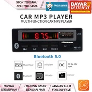 BISA COD - [ TAPE AUDIO MOBIL 12V JSD-565 ] Tape Audio Mobil MP3 Player Bluetooth Wireless 12V JSD-5