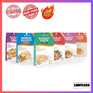 KETOSLIM MO Konjac Rice/ Noodle / Spaghetti / Kuay Tiao / Udon / Spinach 270g - Meal Replacement Die