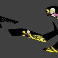 YAMAHA TRANSPARENT STRIPING NEW COPY ANIME DESIGN TENKA IZUMO