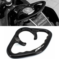 Motorcycle CNC Passenger Handgrips Hand Grip Tank Grab Bar Handles Armrest For SV650 SV650S SV650A S