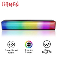 GAMEN GS1 GS5/ GS6/ GS8 Gaming Speaker Colorful Dynamic Gaming Lights