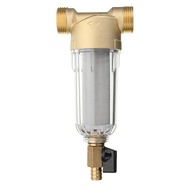 Pre-Filter Outdoor Water Filter Backwash Water Purifier Washable Outer Thread