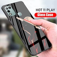 Infinix Hot 11 Play Case - Infinix Hot 11 Play Glass Softcase - Infinix Hot 11 Play Hp Casing [G27]