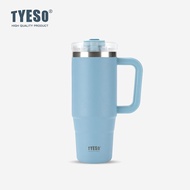TYESO TS-8866/TS-8868 900ML/1200ML Vacuum Insulated Tumbler Keep Cold And Hot With Handle Multipurpose With Straw Carrying Handle Multipurpose With Straw Carrying Handle Botol 水杯
