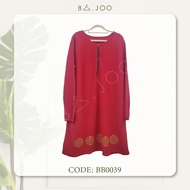 BA.JOO Thirft | Bundle | Preloved Casual Red Blouse Plus size BB0039