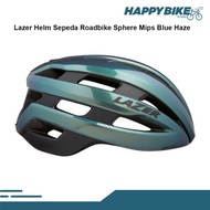 LAZER Helm Sepeda Roadbike Sphere Mips Blue Haze Cycling Helmet Unisex