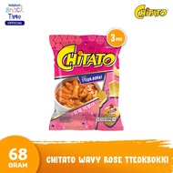 Chitato Wavy Rose Tteokbokki 65 gr - 3 Pcs