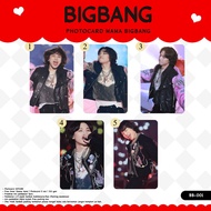 NEWEST MAMA BIGBANG 2024 PHOTOCARD GLOSSY LAMINATED 2 SIDES THICK WATERPROOF MATERIAL LATEST BIGBANG