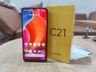 Realme c21 Ram 3/32 nominus masih mulus fullshet second rasa baru garansi resmi Indonesia