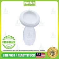 NANA Milk Collector Silicone Breast Pump Free Cap Manual Breastpump Breast Cup Box Packing Hakka Mal