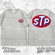 24h Shipping N9THNOVA Shell Logo T-shirt Men Vintage Racing Print Tee Streetwear Top 6