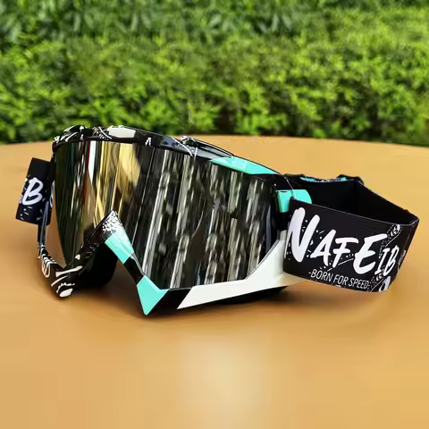 New Unisex Motorcycle Off-Road Goggles, Ski Sports Glasses, Off-Road Helmet Motorcycle Goggles