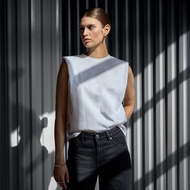 Bread & Boxers 高質感厚質羅紋背心 - 白