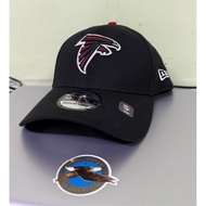 New Era Atlanta Falcons Hat Cap Mens M-L Black NFL 39 Thirty Team Headwear USA