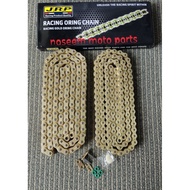 JRP  chain 415/ 428 rantai gold 428HVO 415 HO 132 oring o ring green y15/lc135 /rs150/ex5/w125