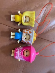7-11 kewpie 吊飾 座枱擺設