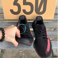 {Actual photos} yeezy B00ST 350-V2 "Black Pink"  Unisex running shoes Casual shoes TBYG-1723 PQK6