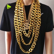 QIUJUU Chain Necklace Friendship Gifts Cool Chunky Chain Hip Hop Gothic Rock Hip Hop