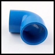 100Pcs Pvc Elbow 1/2"  Blue Pvc Fittings Connectors Pvc Blue Pipe Fittings