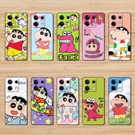 Soft black phone case for  Xiaomi Poco M4 M5S F2 F3 F4 F5 X4 GT Pro Crayon Shin-chan casing Anti fal